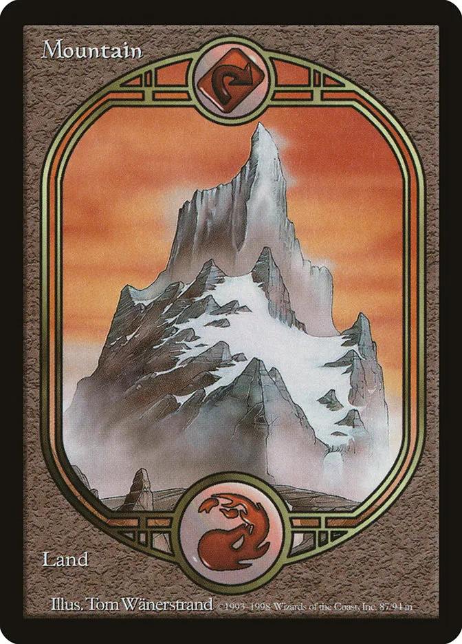 1998 Unglued Mountain common #87 common card image