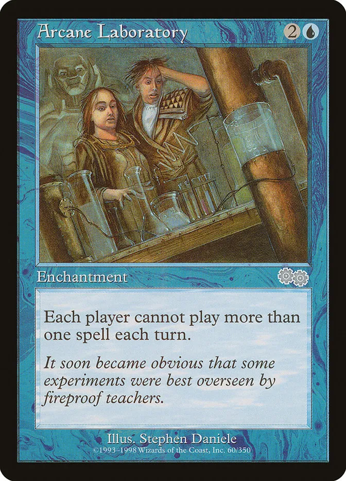 1998 Urza's Saga Arcane Laboratory uncommon #60 uncommon card image