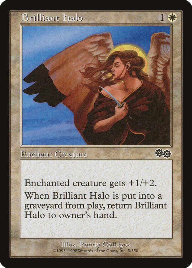 1998 Urza's Saga Brilliant Halo common #5 common card image