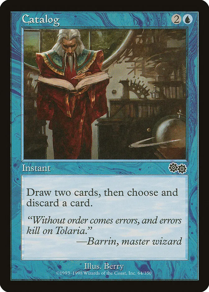 1998 Urza's Saga Catalog common #64 common card image