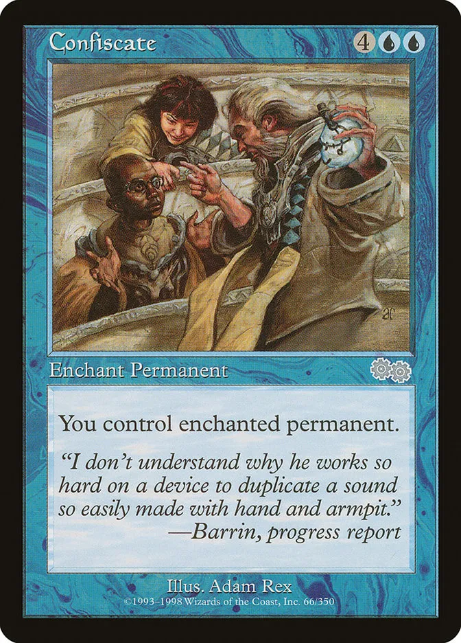 1998 Urza's Saga Confiscate uncommon #66 uncommon card image