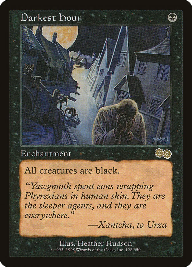 1998 Urza's Saga Darkest Hour rare #128 rare card image