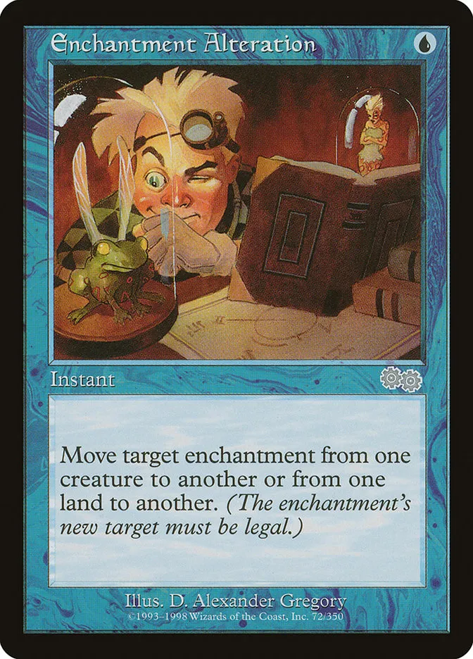 1998 Urza's Saga Enchantment Alteration uncommon #72 uncommon card image