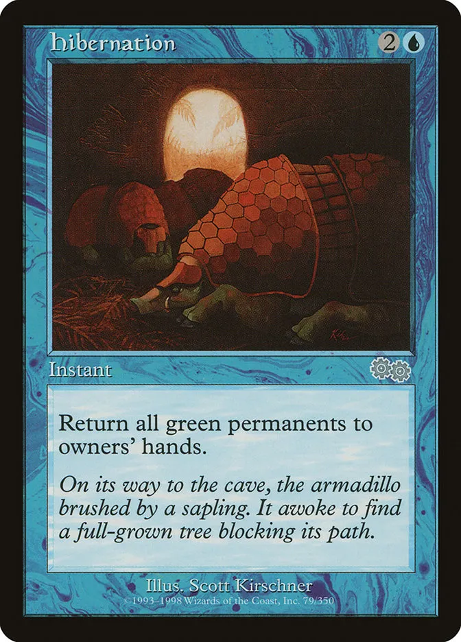 1998 Urza's Saga Hibernation uncommon #79 uncommon card image