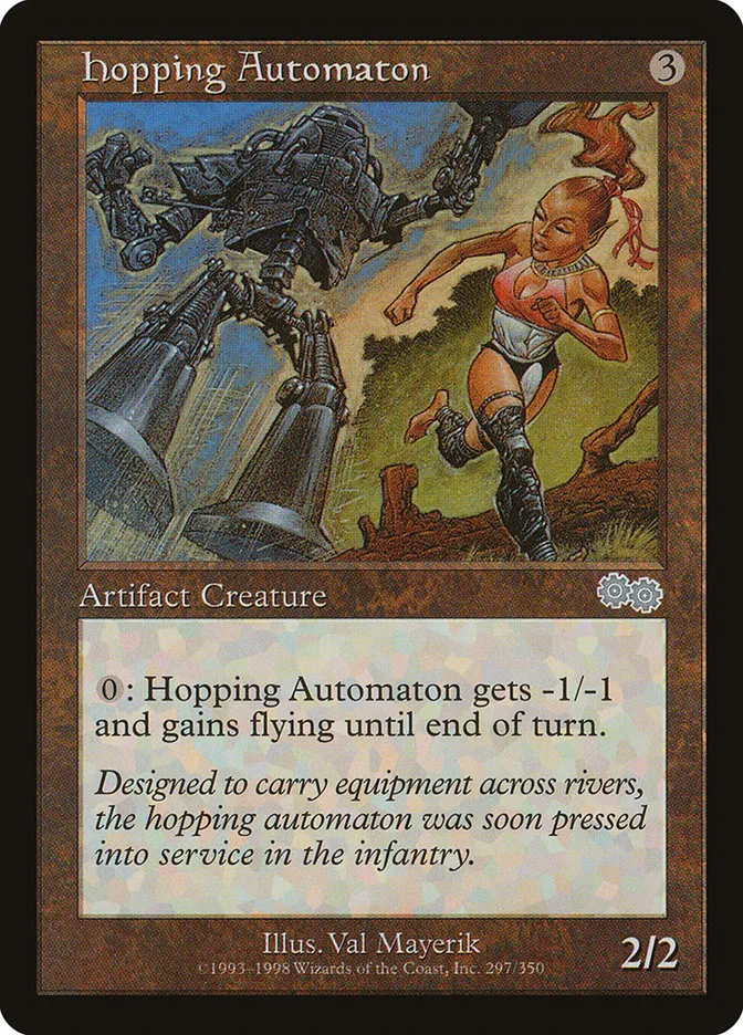 1998 Urza's Saga Hopping Automaton #297 uncommon card image