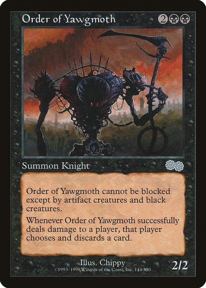 1998 Urza's Saga Order of Yawgmoth uncommon #144 uncommon card image