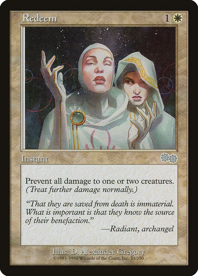 1998 Urza's Saga Redeem uncommon #33 uncommon card image