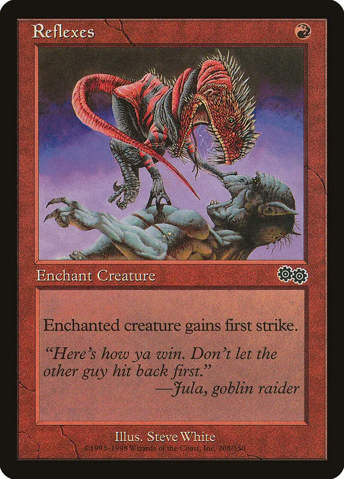 1998 Urza's Saga Reflexes common #208 common card image