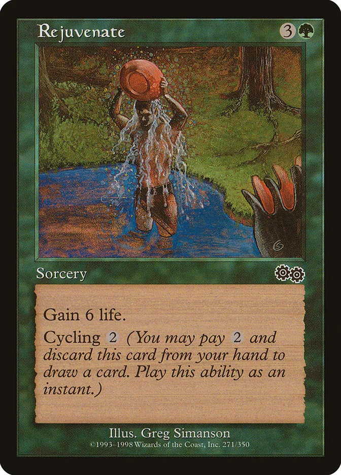 1998 Urza's Saga Rejuvenate #271 common card image