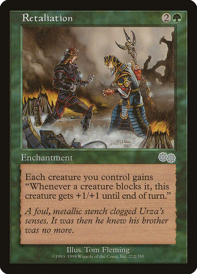 1998 Urza's Saga Retaliation uncommon #272 uncommon card image