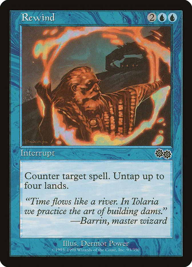 1998 Urza's Saga Rewind common #93 common card image