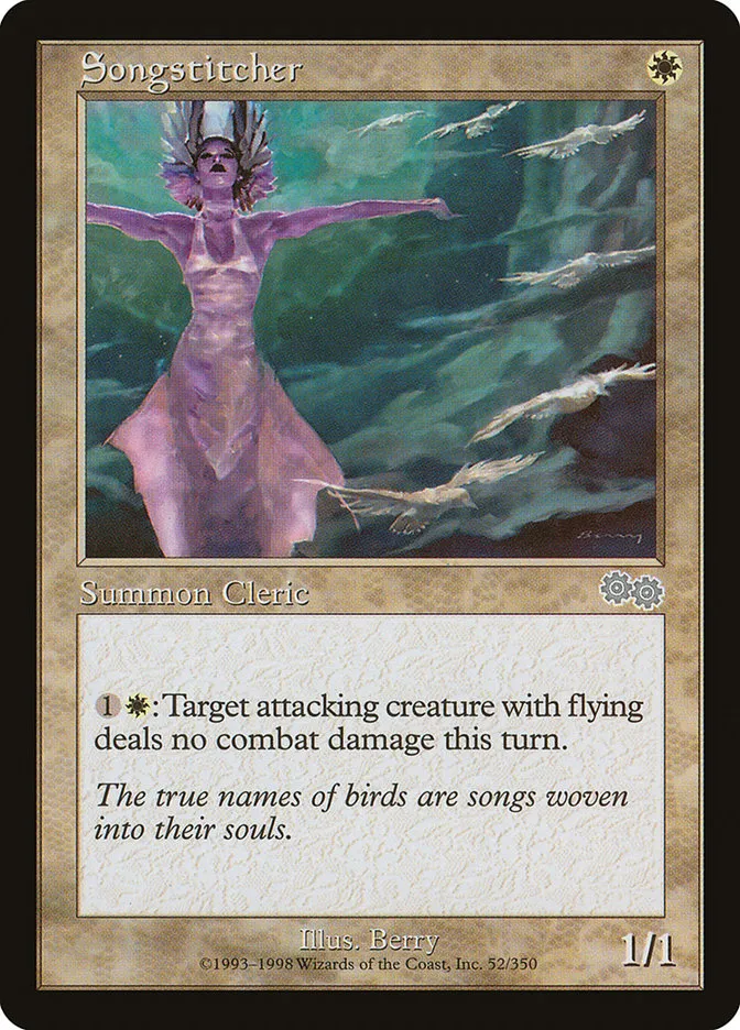 1998 Urza's Saga Songstitcher uncommon #52 uncommon card image