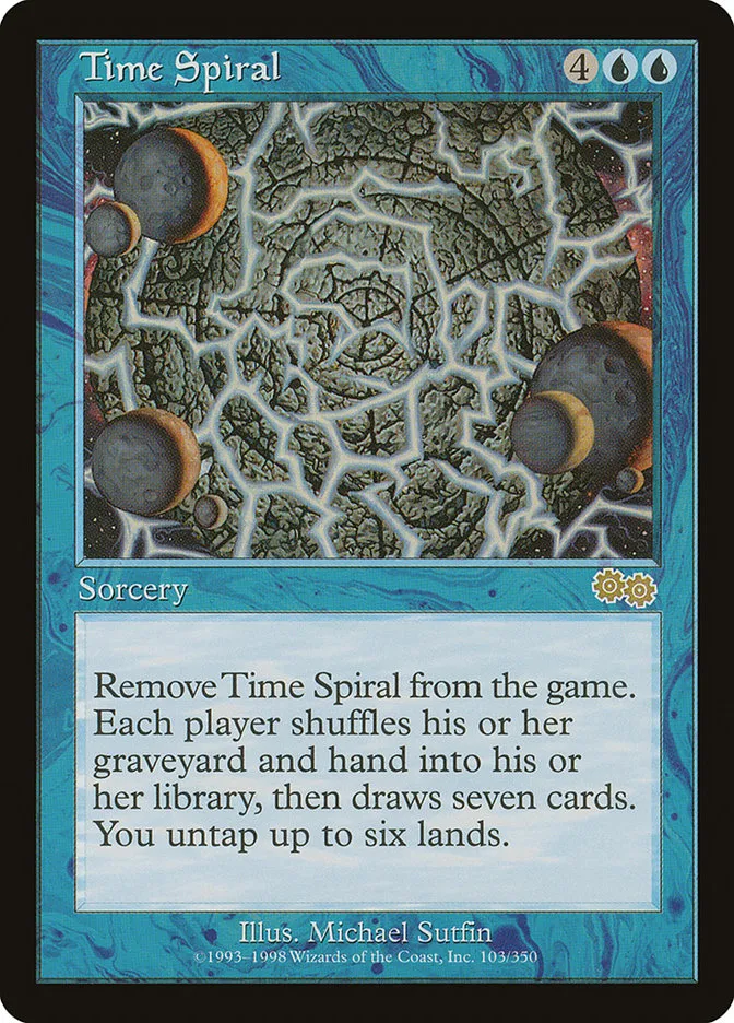 1998 Urza's Saga Time Spiral rare #103 rare card image