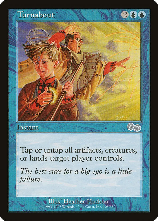 1998 Urza's Saga Turnabout uncommon #105 uncommon card image