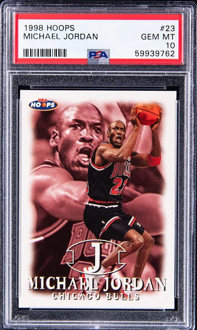 1998 NBA Hoops Michael Jordan #23 card image