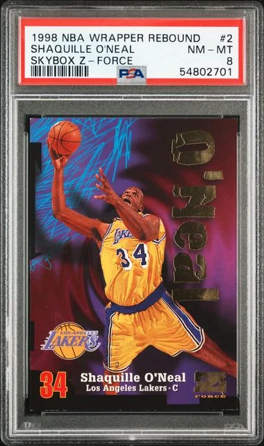 1998 NBA Wrapper Rebound Shaquille O'Neal Shaquille O'Neal #2 card image