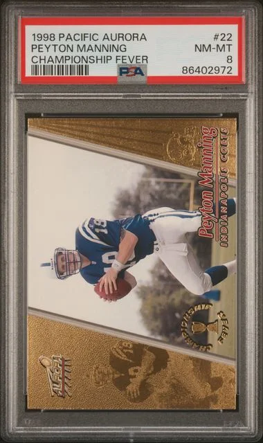 1998 Pacific Aurora Championship Fever Peyton Manning #22 card image