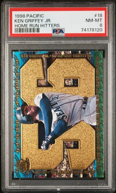 1998 Pacific Home Run Hitters Ken Griffey Jr. #18 card image