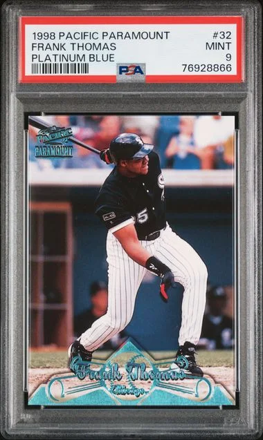 1998 Pacific Paramount Frank Thomas #32 card image