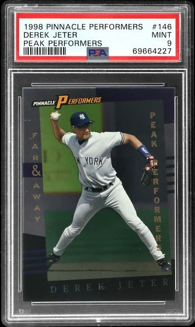 1998 Pinnacle Derek Jeter Performers Peak Performers #146 card image
