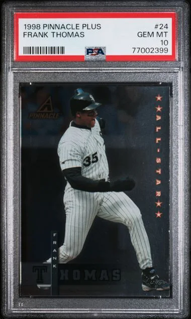 1998 Pinnacle Frank Thomas Plus #24 card image