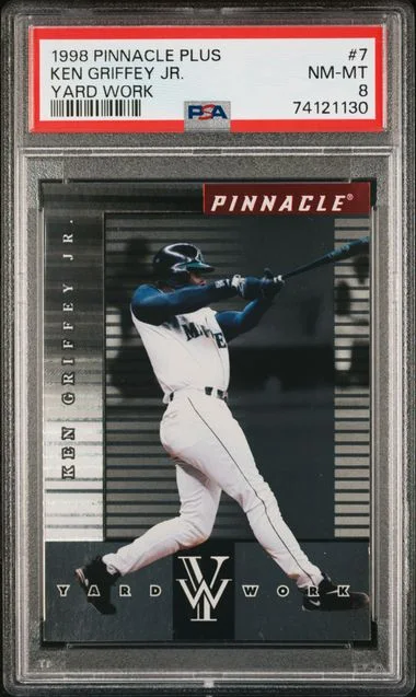 1998 Pinnacle Ken Griffey Jr. Plus Yard Work #7 card image