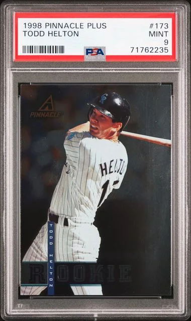 1998 Pinnacle Todd Helton Plus #173 card image