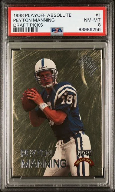 1998 Playoff Absolute Peyton Manning Draft Picks #1 card image