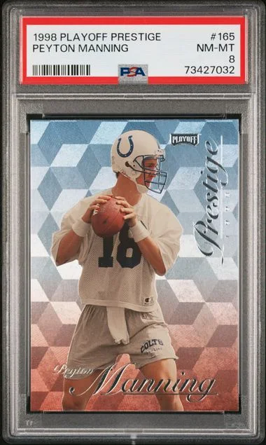 1998 Playoff Prestige Peyton Manning #165 card image