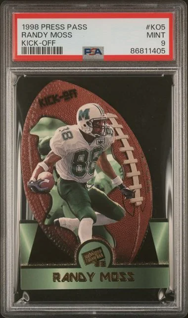 1998 Press Pass Kick-Off Randy Moss #KO5 card image