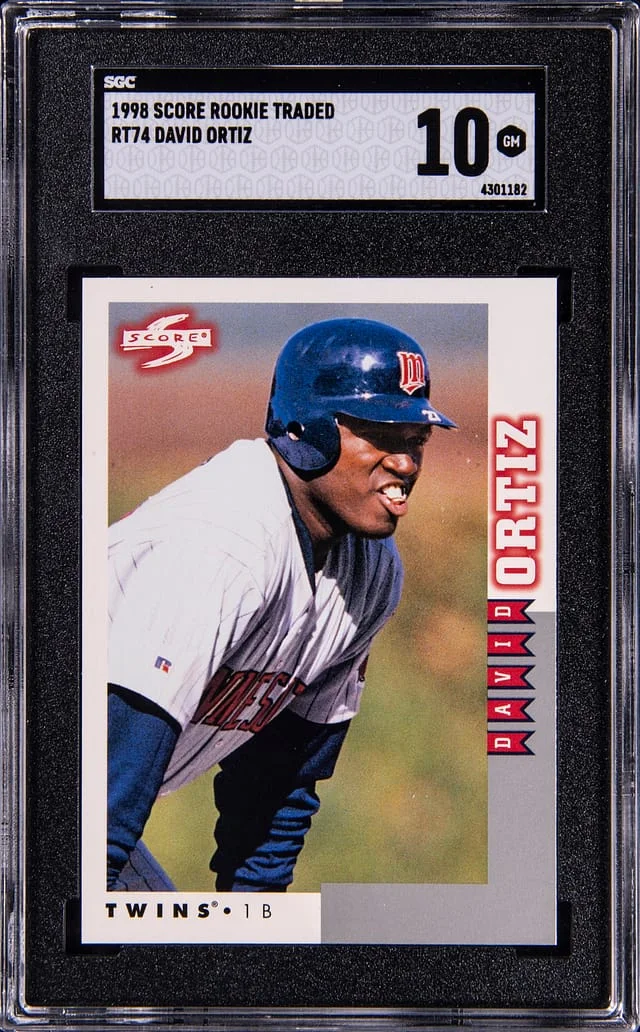 1998 Score David Ortiz Traded #RT74 card image