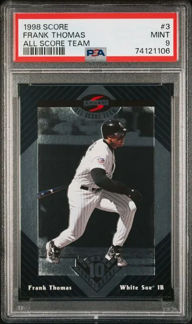 1998 Score Frank Thomas All Score Team #3 card image