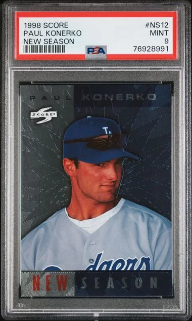 1998 Score Paul Konerko New Season #NS12 card image