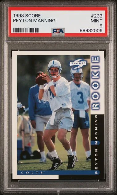 1998 Score Peyton Manning #233 card image