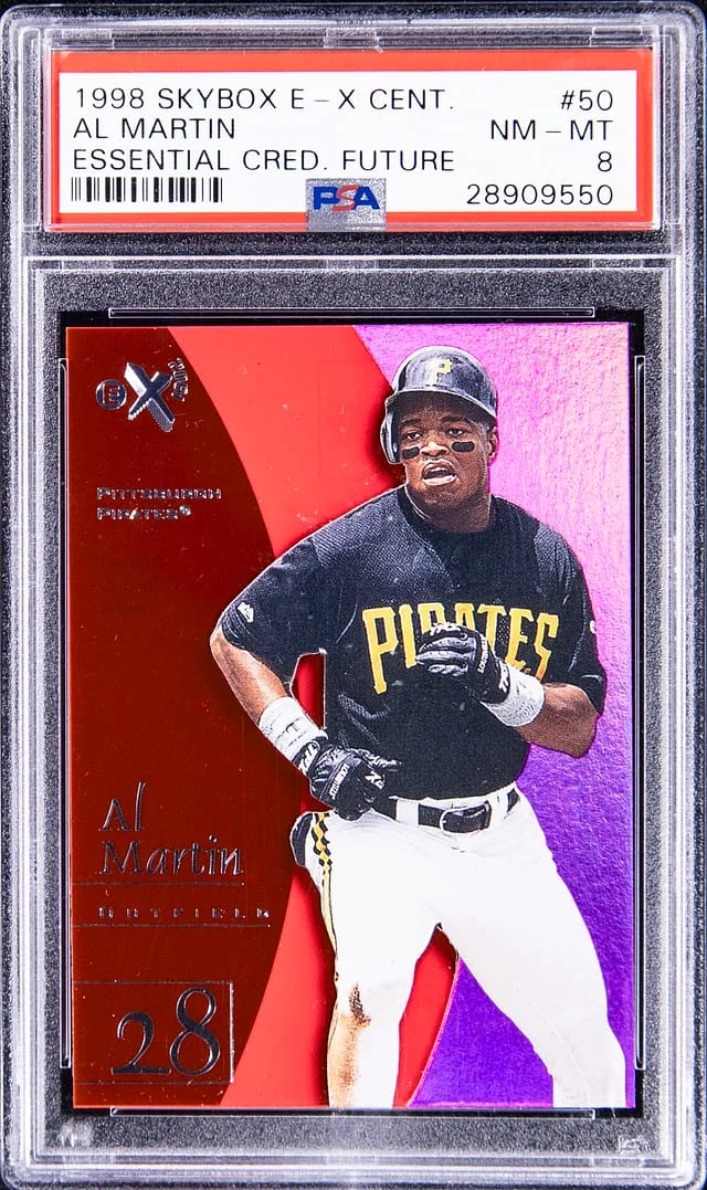 1998 SkyBox E-X Al Martin 2001 Essential Credentials Future #50 card image