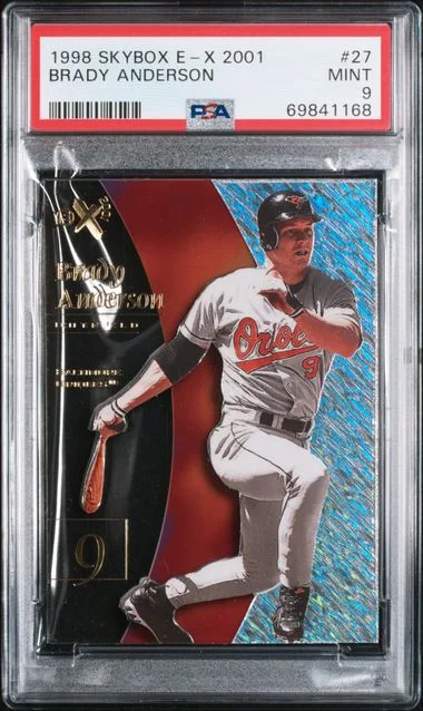 1998 SkyBox E-X Brady Anderson 2001 #27 card image