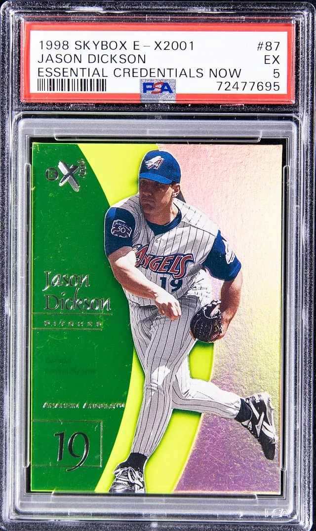 1998 SkyBox E-X Jason Dickson 2001 Essential Credentials Now #87 card image