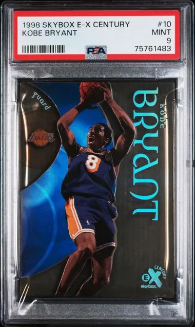 1998 SkyBox E-X Kobe Bryant Century #10 card image