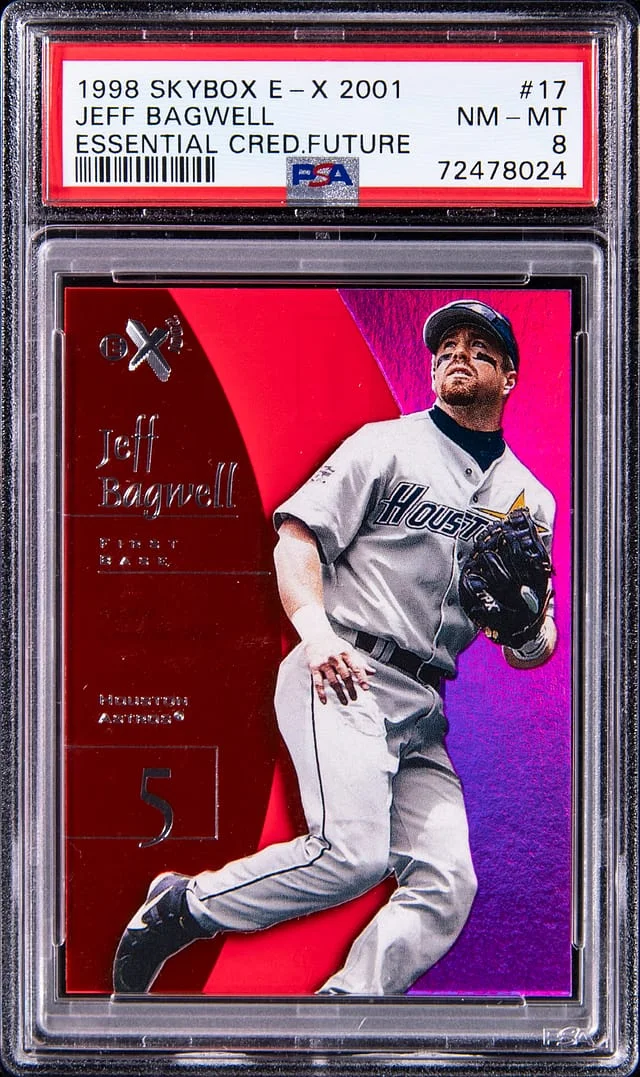 1998 SkyBox Jeff Bagwell E-X2001 Essential Credential Future #17 card image