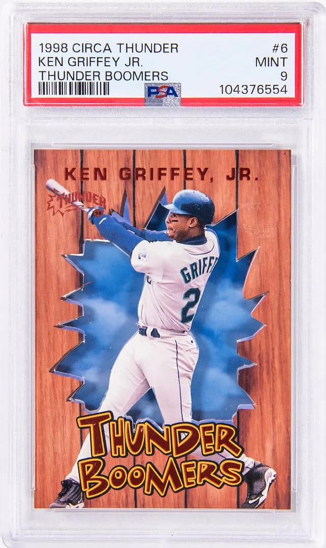 1998 SkyBox Ken Griffey Jr Circa Thunder Thunder Boomers #6 card image