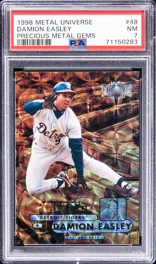 1998 SkyBox Metal Universe Damion Easley Precious Metal Gems (PMG) #48 card image