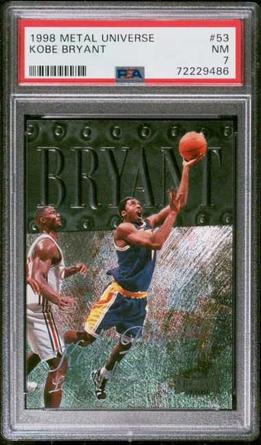 1998 SkyBox Metal Universe Kobe Bryant #53 card image