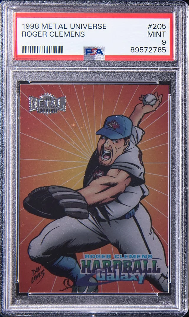 1998 SkyBox Metal Universe Roger Clemens #205 card image