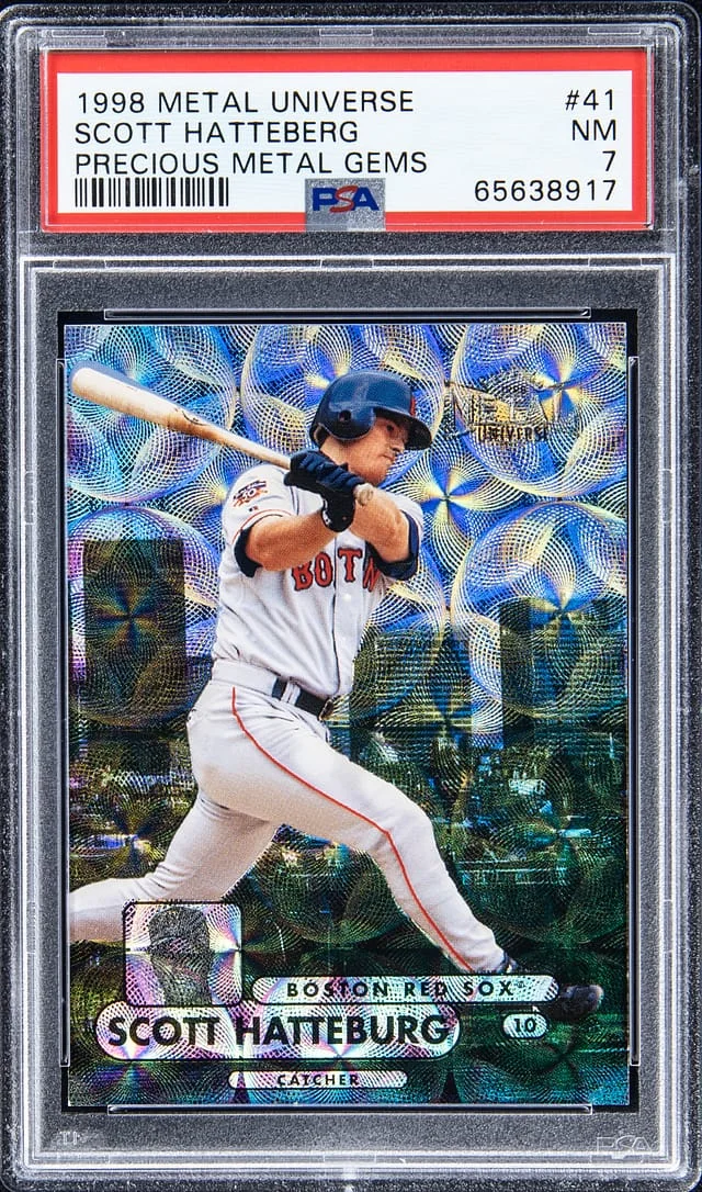 1998 SkyBox Metal Universe Scott Hatteburg Precious Metal Gems (PMG) #41 card image