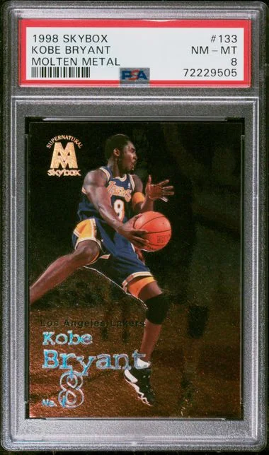 1998 SkyBox Molten Metal Kobe Bryant #133 card image