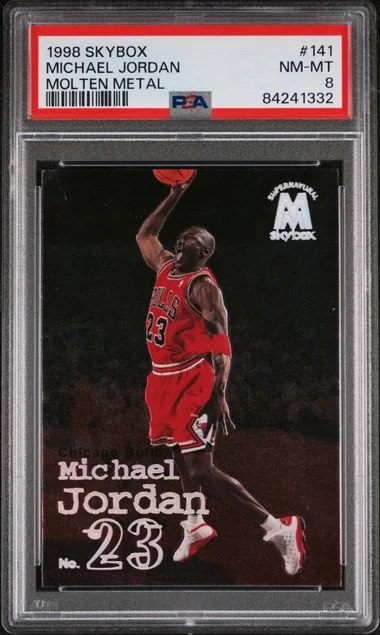 1998 SkyBox Molten Metal Michael Jordan #141 card image