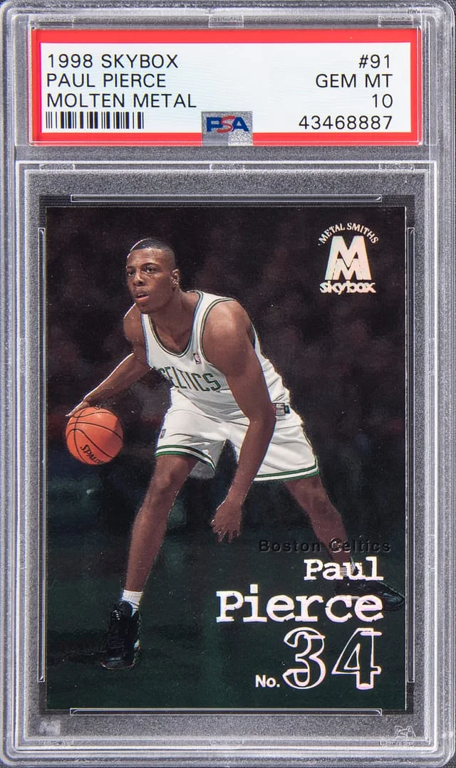 1998 SkyBox Molten Metal Paul Pierce #91 card image