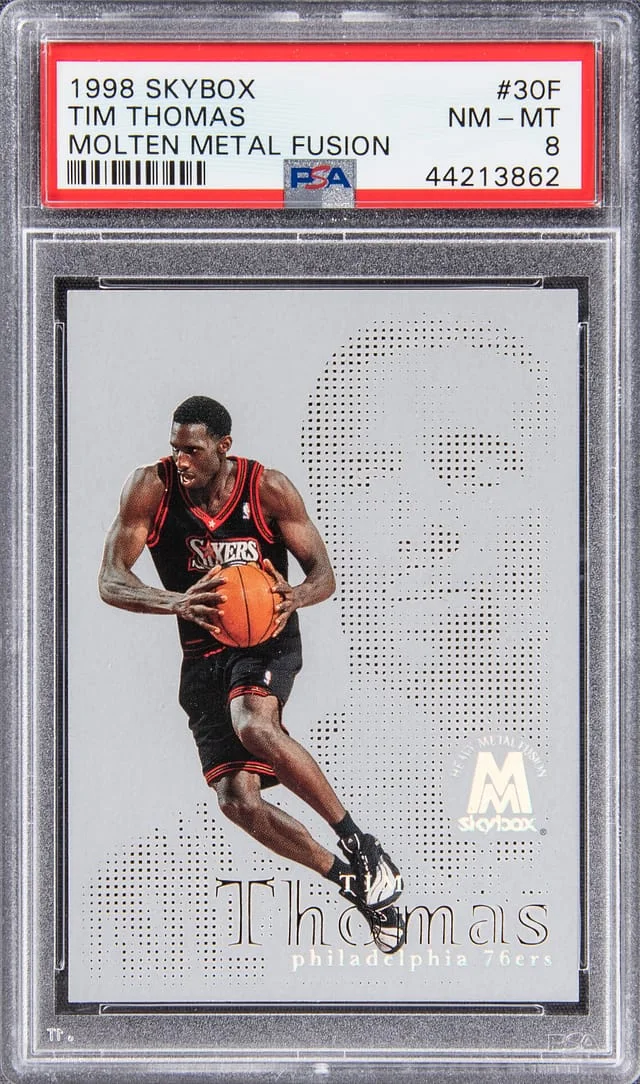 1998 SkyBox Molten Metal Tim Thomas Fusion #30F card image