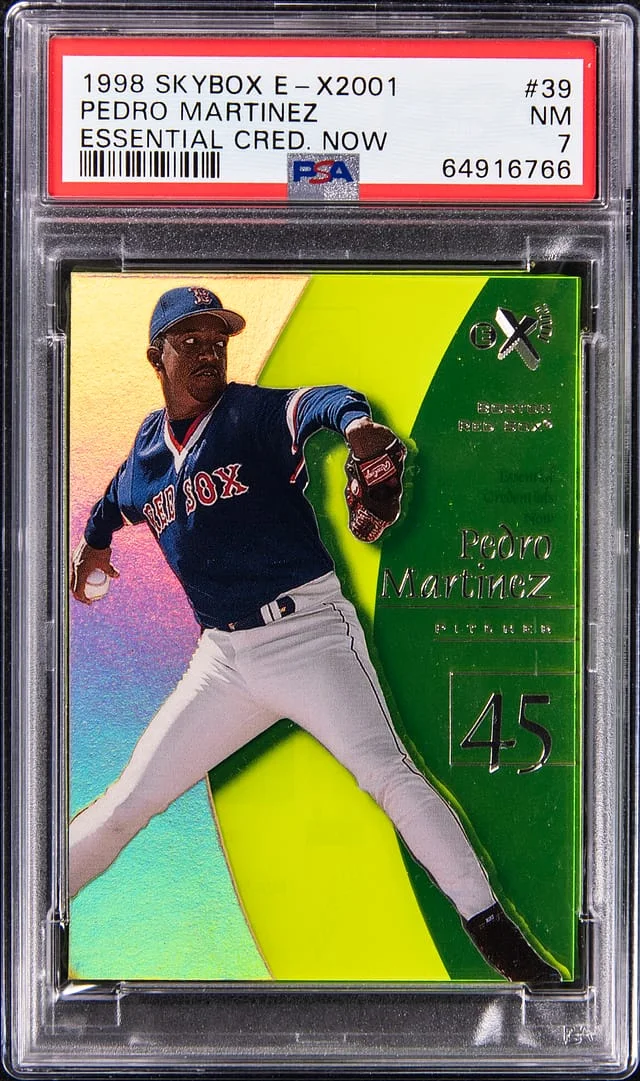 1998 SkyBox Pedro Martinez E-X2001 Essential Credentials Now #39 card image