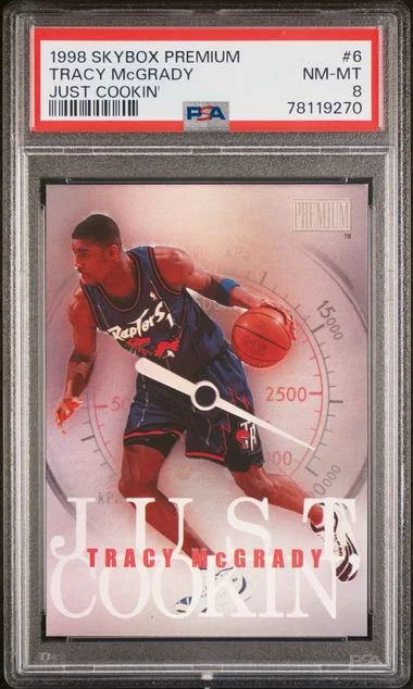 1998 SkyBox Premium Tracy Mcgrady Just Cookin' Just Cookin #6 card image